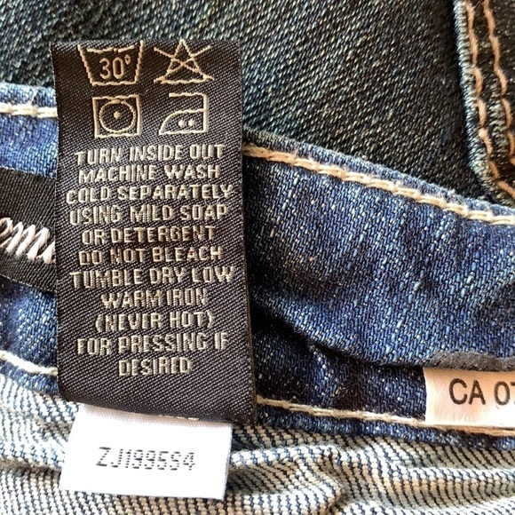 ZCO Jeans Premium Medium Wash Wild/Flare Blue Jeans Size 13 - Picture 9 of 12